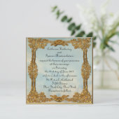 Fairy Tale Wedding Invitation Kaart (Staand voorkant)