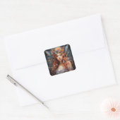 Fairy Tale Woman Vierkante Sticker (Envelop)