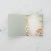 Fairy Tale Woodland Fairycore Romance Bedankkaart (Binnen)