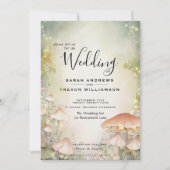 Fairy Tale Woodland Fairycore Romance Kaart (Voorkant)