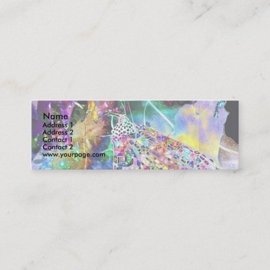 Fairy Tale World Mini Visitekaartje (Voorkant)