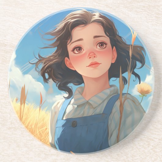 Fairy Tale Zandsteen Onderzetter (Voorkant)