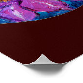 FAIRY TALEN geel roze blauw rood bruin Poster (Hoek)