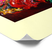 FAIRY TALEN geel roze rood wit Poster (Hoek)