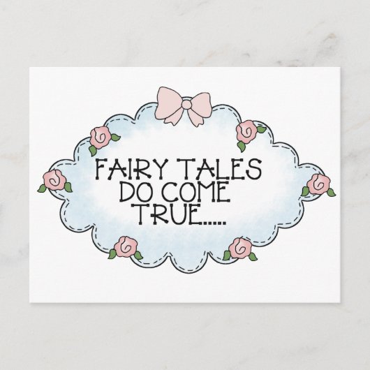 Fairy Tales komen waar... Briefkaart (Voorkant)