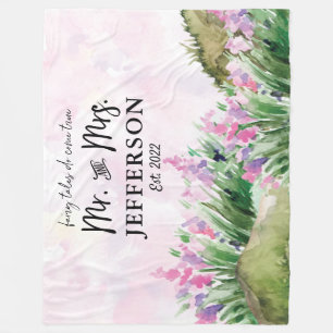 Fairy Tales komt waar   De heer en mevrouw Wedding Fleece Deken