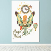 Fairy Tales & Magic Moments Canvas Afdruk (Insitu (Houten vloer))