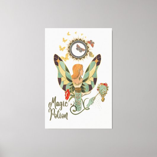 Fairy Tales & Magic Moments Canvas Afdruk (Voorkant)