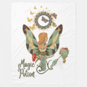 Fairy Tales & Magic Moments Fleece Deken (Voorkant)