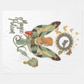 Fairy Tales & Magic Moments Fleece Deken (Voorkant (Horizontaal))