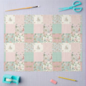 Fairy Tea Party Bloemen Roze Rozen Baby kwekerij Tissuepapier (Craft)