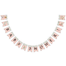 Fairy Tea Party Schattige Meisje Baby shower Party Vlaggetjes