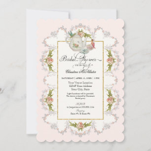 Fairy Tea Party Theepot n Cups Vrijgezellenfeest Kaart