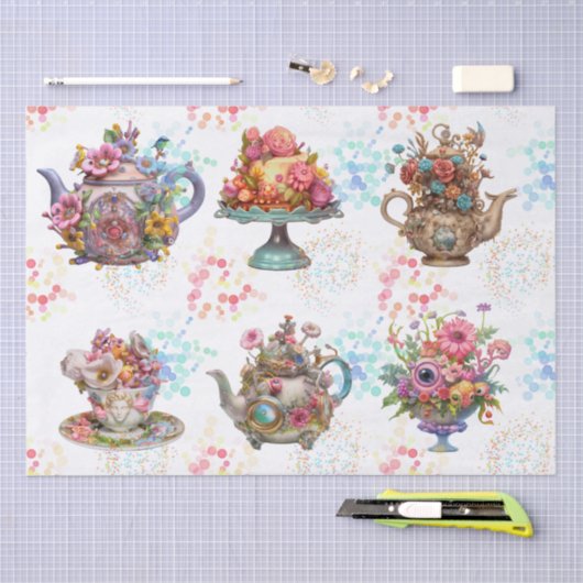 Fairy Tea Party Tissuepapier (Craft)