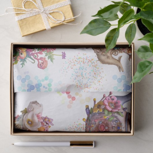 Fairy Tea Party Tissuepapier (Geschenk)