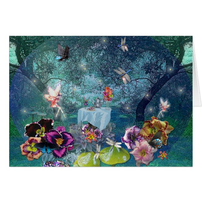 Fairy Tea Party V (Voorkant Horizontaal)