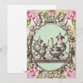 *FaiRy TeA PaRTy Wenskaart iNViTaTioNs* Kaart (Voorkant / Achterkant)