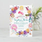 Fairy Thaise Uitnodiging (Staand voorkant)