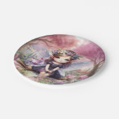 Fairy Theme Party Borden Papieren Bordje (Gekanteld)