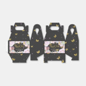 Fairy themed, betoverend tuinfeest bedankdoosjes (Uitgevouwen)