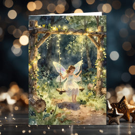 Fairy Themed Girl's Birthday Kaart