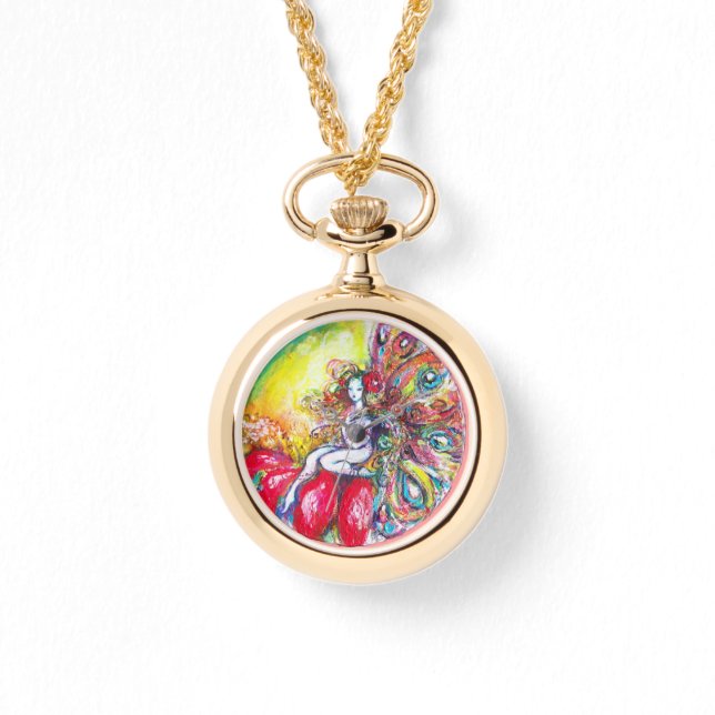 FAIRY TITANIA OP DE RODE STROOM HORLOGE (Voorkant)