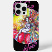 FAIRY TITANIA ZITTING OP EEN RODE STROOM Case-Mate iPhone CASE (Achterkant)