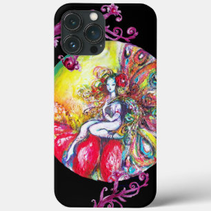 FAIRY TITANIA ZITTING OP EEN RODE STROOM Case-Mate iPhone CASE