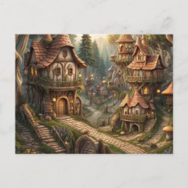 Fairy Town briefkaart