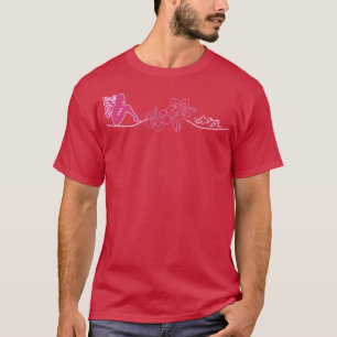 Fairy Tribal Artwork T hibiscus and fairies T-shirt
