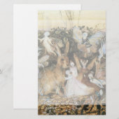 Fairy Twilight van John Anster Fitzgerald Briefpapier (Voorkant / Achterkant)