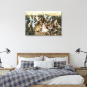 Fairy Twilight van John Anster Fitzgerald Canvas Afdruk (Insitu (Slaapkamer))