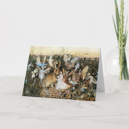 Fairy Twilight van John Anster Fitzgerald Kaart (Voorkant)