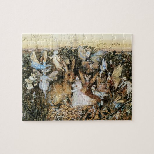Fairy Twilight van John Anster Fitzgerald Legpuzzel (Horizontaal)