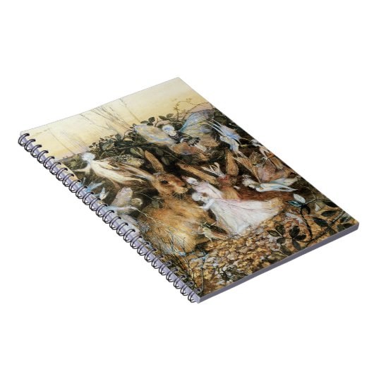 Fairy Twilight van John Anster Fitzgerald Notitieboek (Rechterzijde)