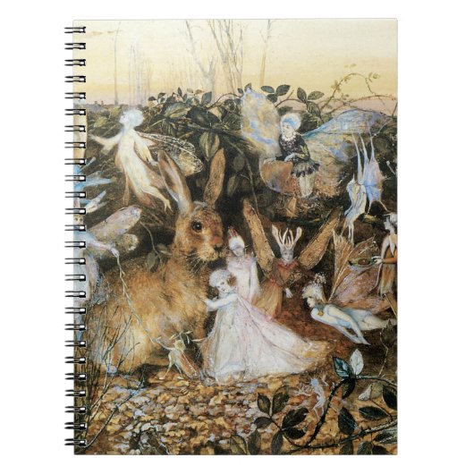 Fairy Twilight van John Anster Fitzgerald Notitieboek (Voorkant)