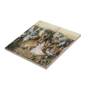 Fairy Twilight van John Anster Fitzgerald Tegeltje (Zijkant)