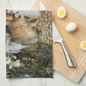 Fairy Twilight van John Anster Fitzgerald Theedoek (Quarter Fold)