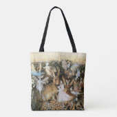Fairy Twilight van John Anster Fitzgerald Tote Bag (Achterkant)