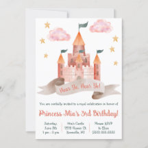 Fairy-verhaal, Castle, Princess Thema Birthday Par