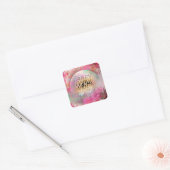 Fairy Vibes Vierkante Sticker (Envelop)