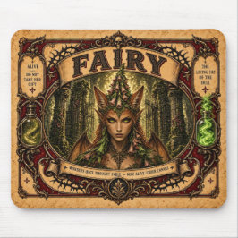 Fairy, Vintage Circus Monster Muismat