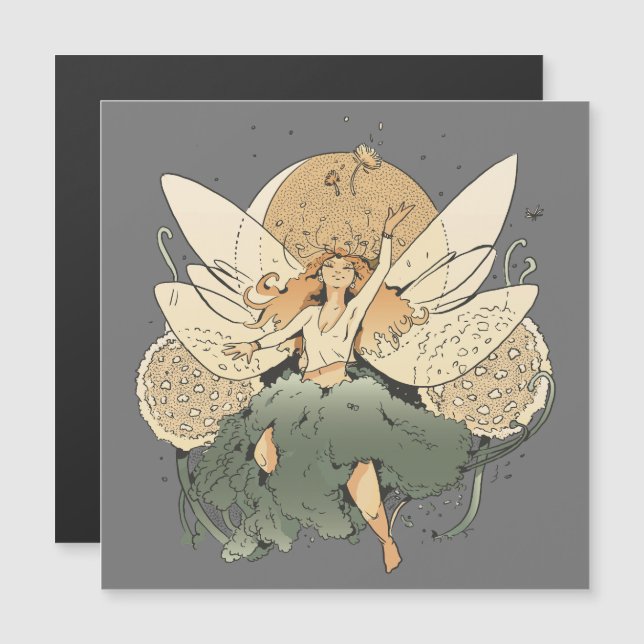 Fairy vliegt in de lucht (Voorkant / Achterkant)