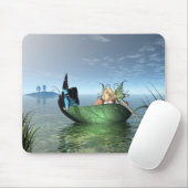 Fairy vlinderboot muismat (Met muis)