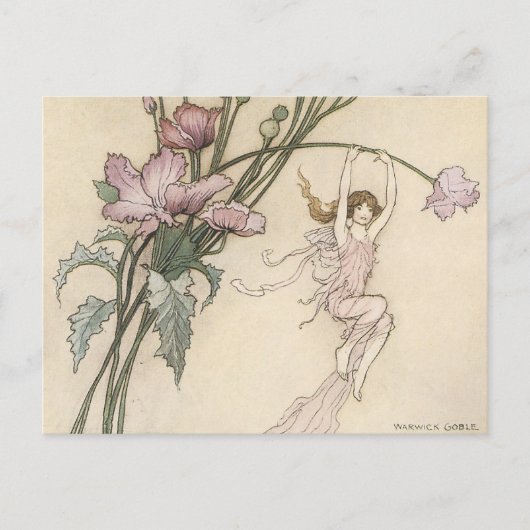 Fairy vol met Joy Briefkaart (Voorkant)