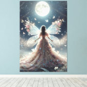 Fairy Wall Art Canvas Afdruk (Insitu (Houten vloer))