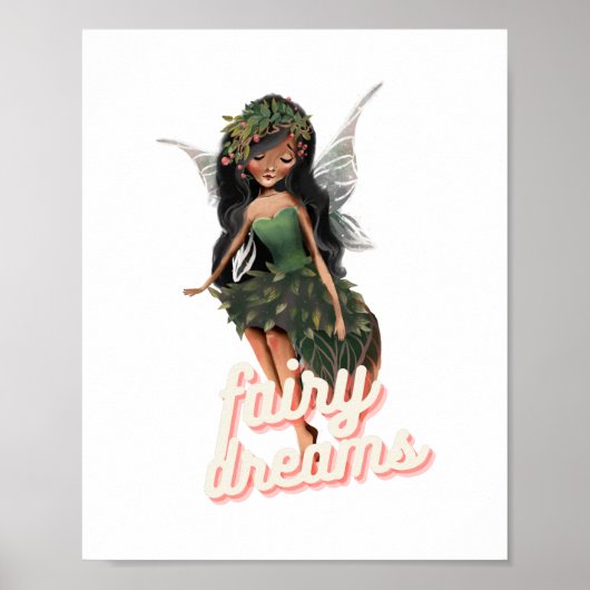 Fairy Wall Art Poster (Voorkant)