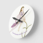 Fairy Wall-klok met ventilator Ronde Klok (Hoek)