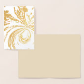 "Fairy Wand" Blank Gold Foil Kaart met envelop (Display)