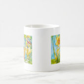 Fairy waterverf illustratie onecht koffiemok (Center)